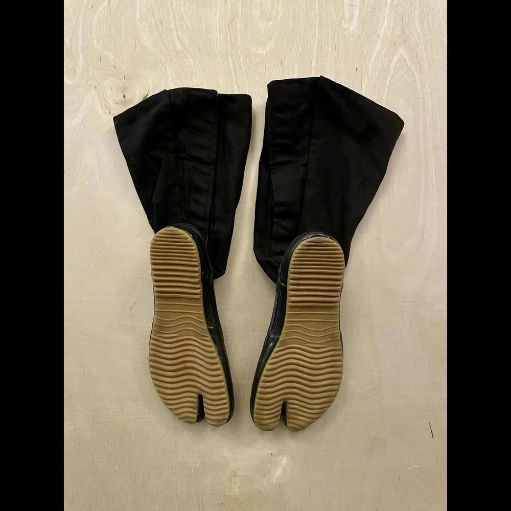 Black Cotton Tabi Boots size 40